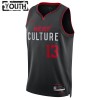 Dres Miami Heat Bam Adebayo Nike 2023-24 City Edition Crno Swingman - Dječji